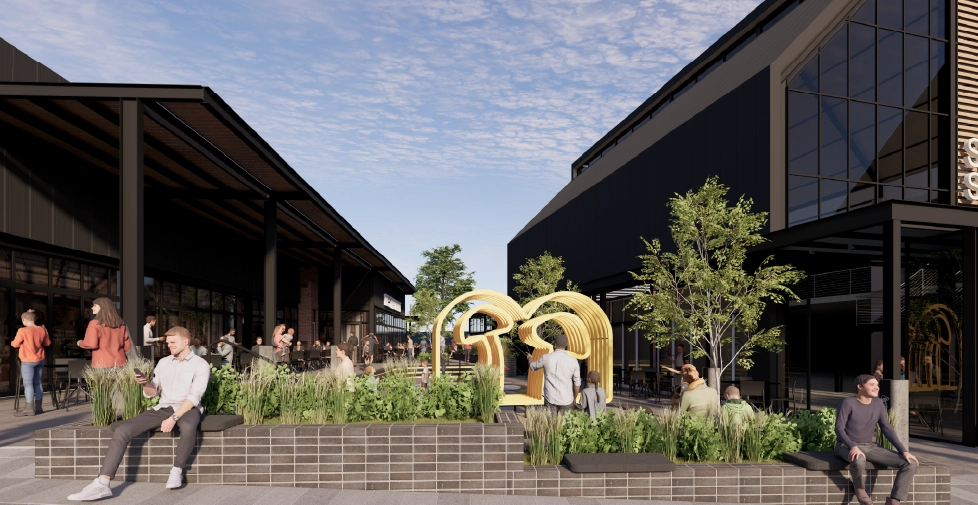 Mushroom Farm render